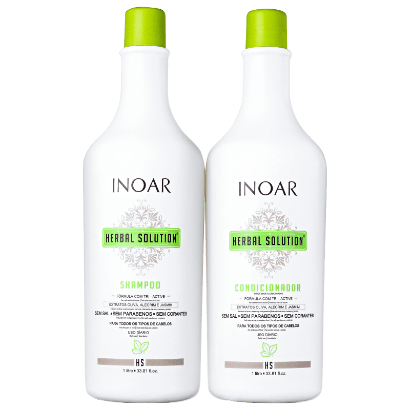 Kit Herbal Solution (shampoo e condicionador) - 1L