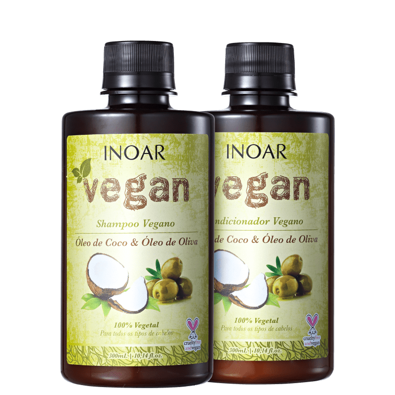 Kit Inoar Vegan Cuidado Diário (2 Produtos)