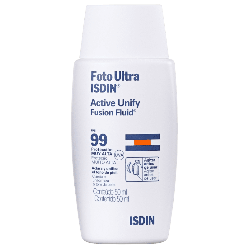 ISDIN Foto Ultra Active Unify FPS 99 - Protetor Solar Facial 50ml