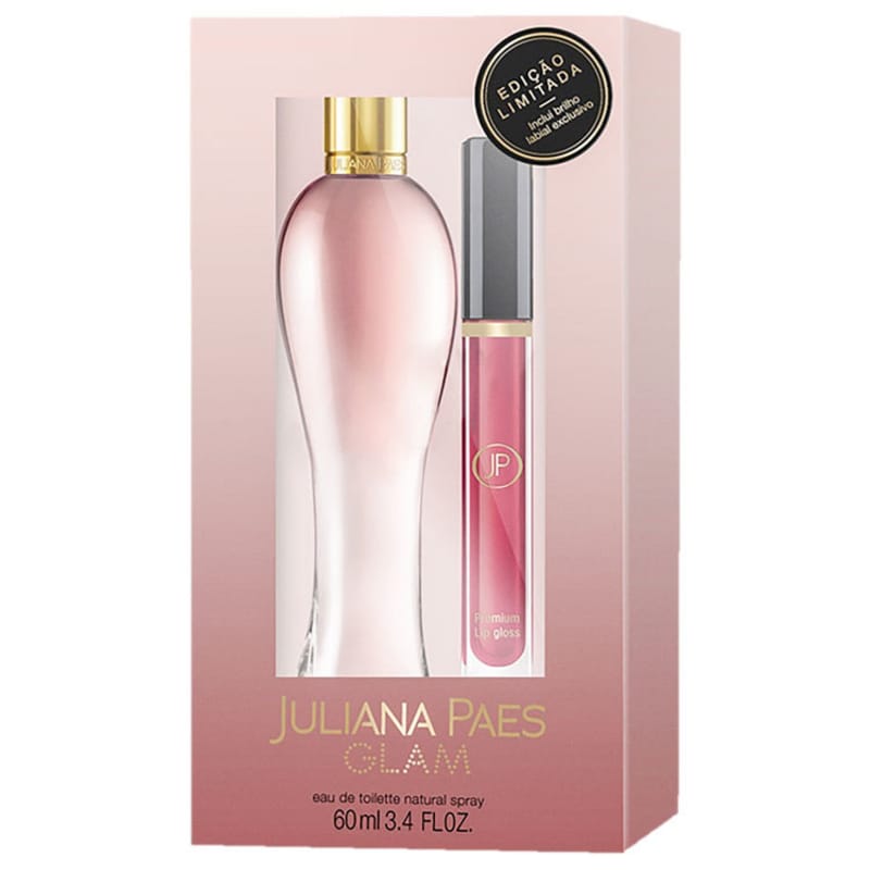 Conjunto Glam Juliana Paes Feminino - Eau de Toilette 60ml + Gloss