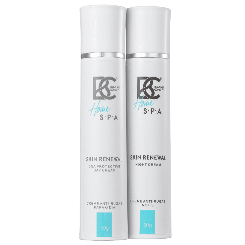 Kit Brazilian Concept Skin Renewal DNA Protective Day and Night (2 produtos)