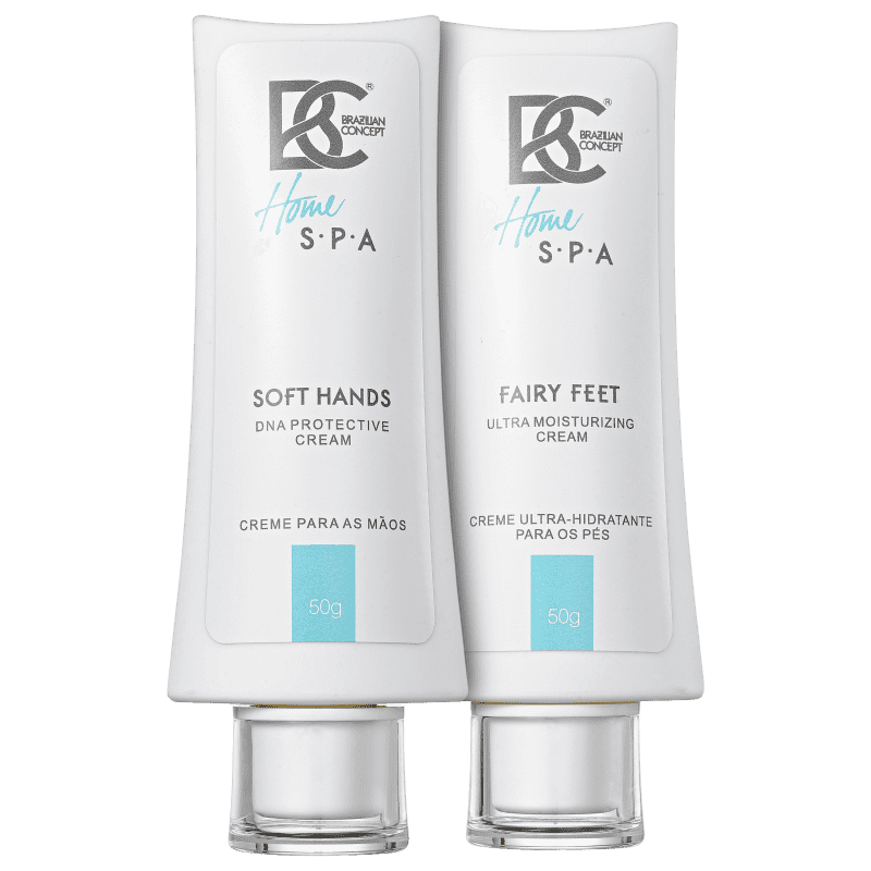 Kit Brazilian Concept Soft Hands Fairy Feet Cream (2 produtos)