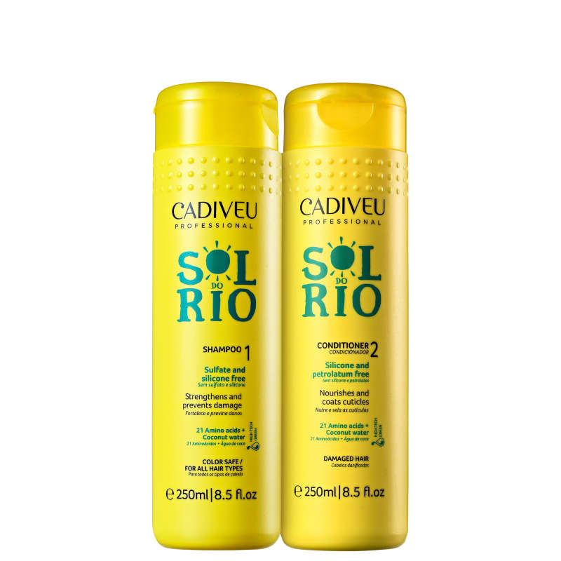 Kit Cadiveu Professional Sol do Rio Cuidado Diário (2 Produtos)