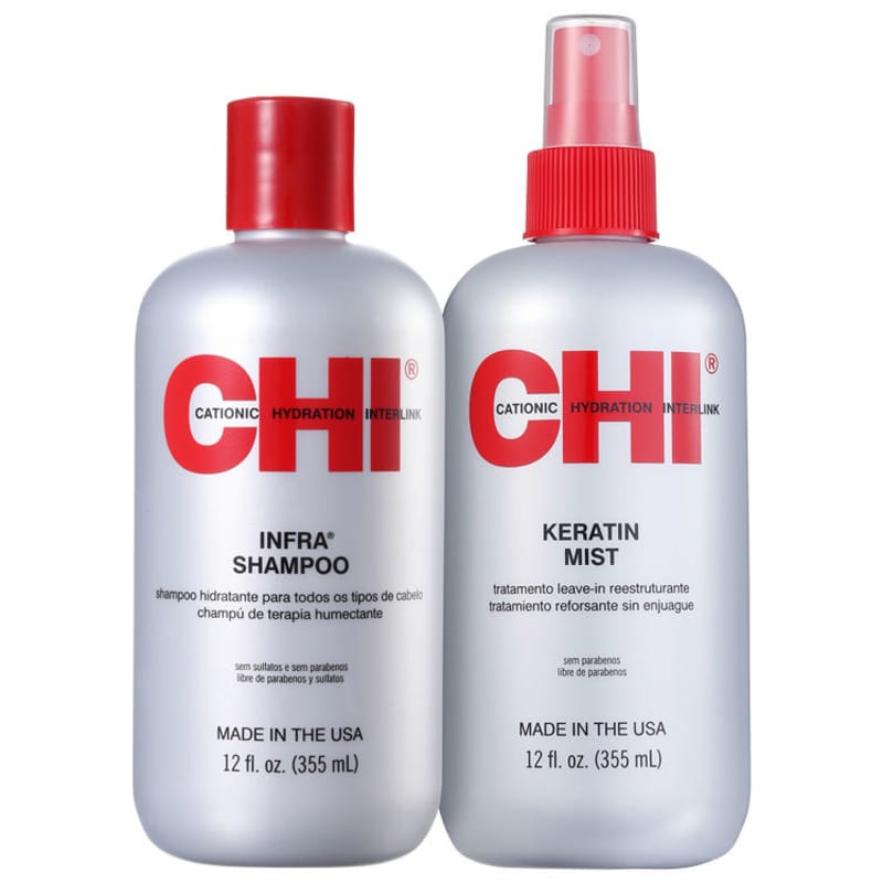 Kit CHI Infra Collection Keratin Strengthening (2 Produtos)
