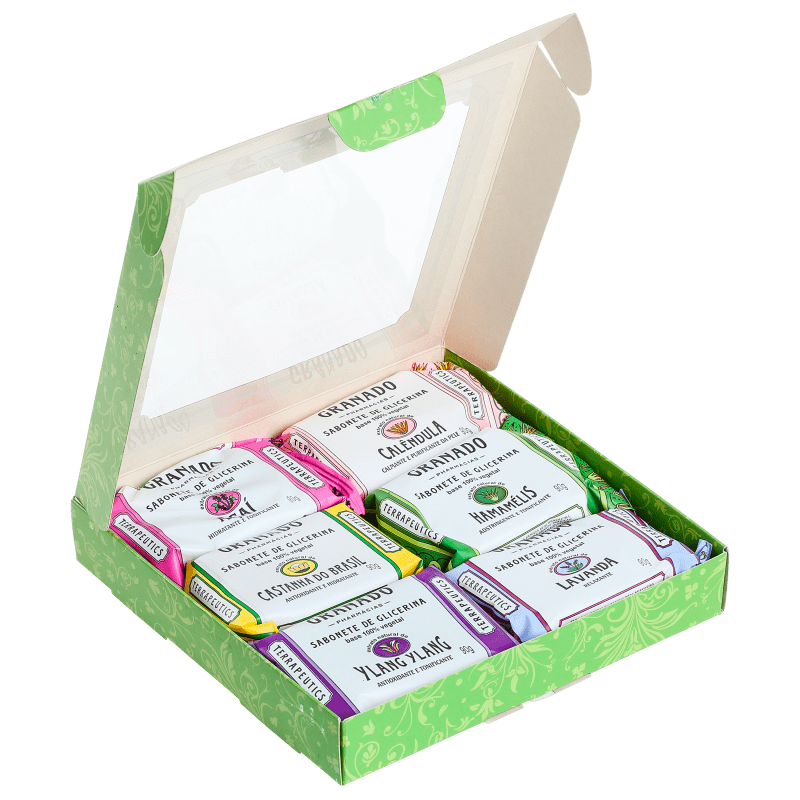 Kit Granado Terrapeutics Mix - Sabonetes em Barra 6x90g