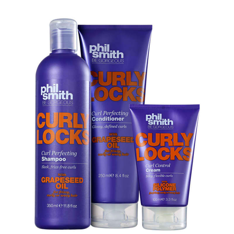 Kit Phil Smith Curly Locks Curl Perfecting (3 Produtos)