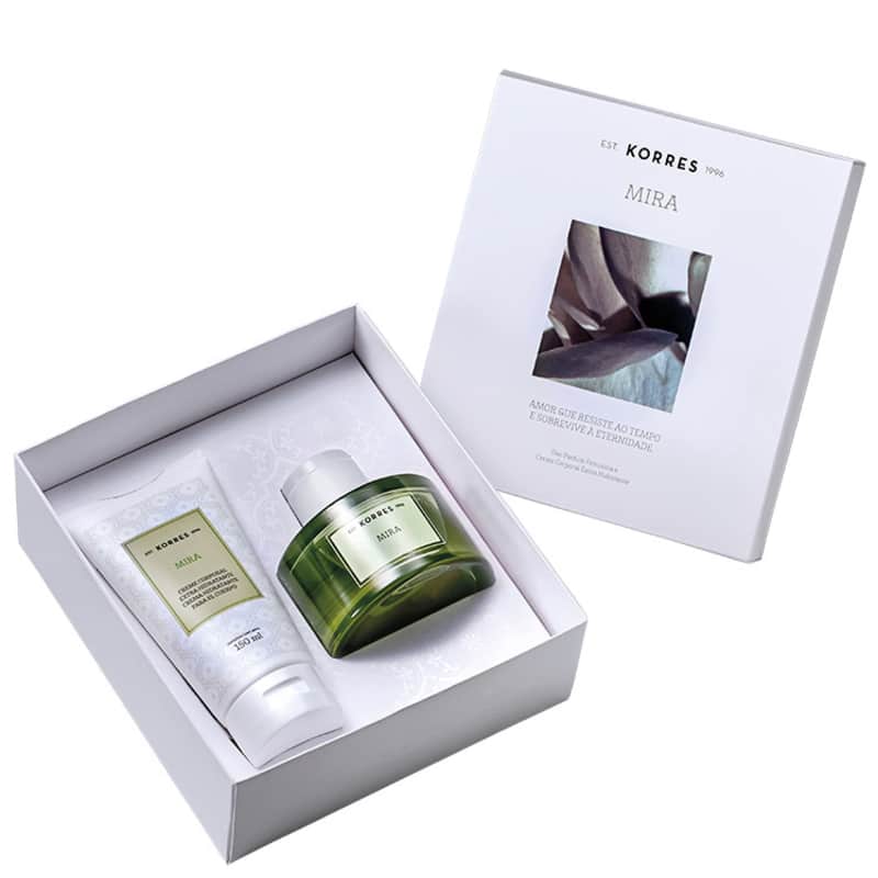 Conjunto Mira Korres Feminino - Deo Parfum 75ml + Creme Corporal 150ml