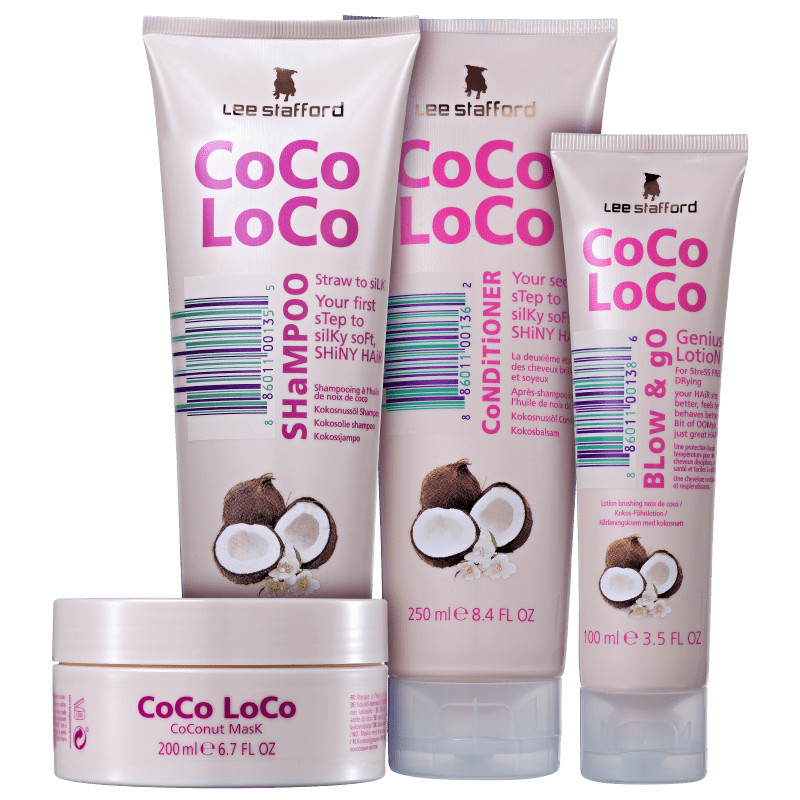 Kit Lee Stafford Coco Loco Complete (4 Produtos)