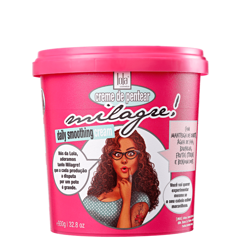 Lola Cosmetics Milagre - Creme de Pentear 930g