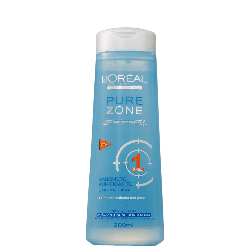 L'Oréal Paris Pure Zone Purificante - Sabonete Líquido Facial 200ml