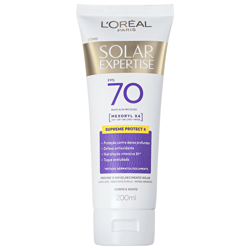 L'Oréal Paris Solar Expertise Supreme Protect 4 FPS 70 - Protetor Solar Facial 200ml