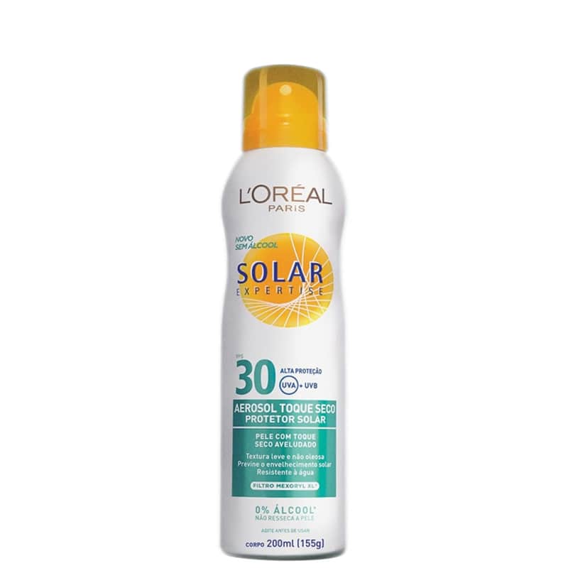 L'Oréal Paris Solar Expertise Toque Seco FPS 30 - Protetor Solar em Spray 200ml