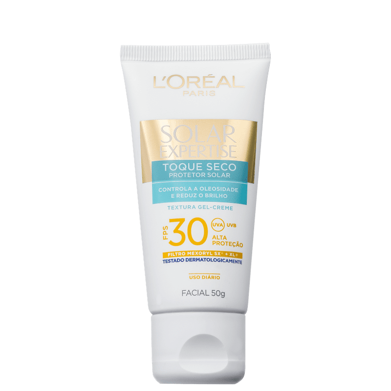 L'Oréal Paris Solar Expertise Toque Seco FPS 30 - Protetor Solar Facial 50g
