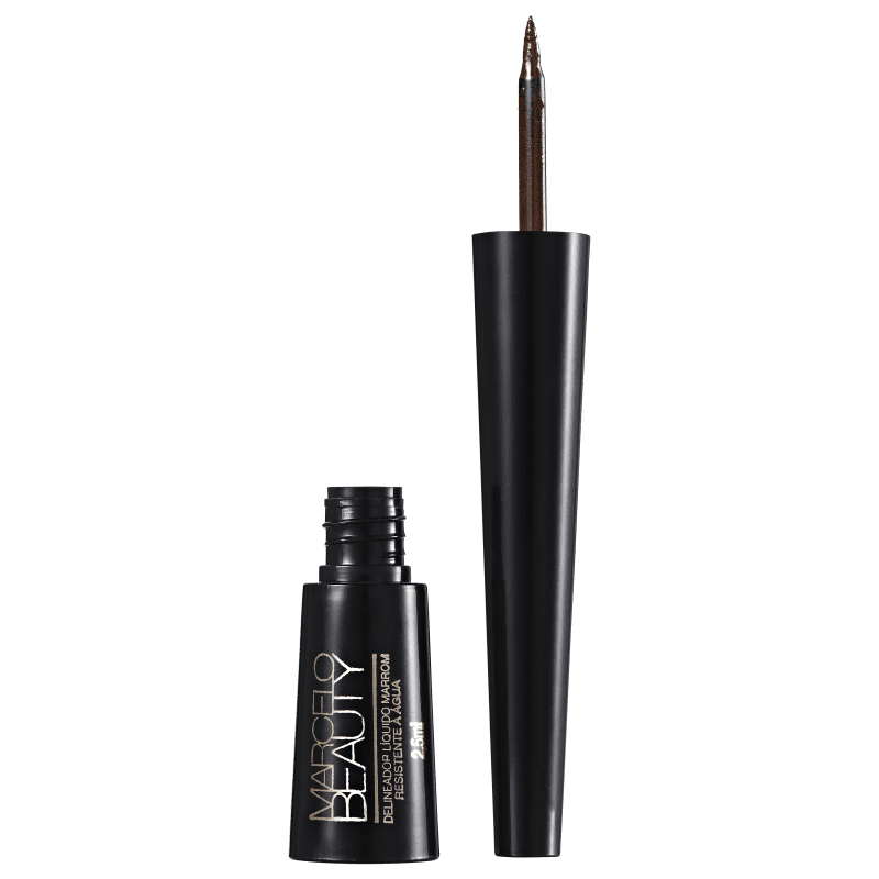 Marcelo Beauty Marrom - Delineador Líquido 2,5ml
