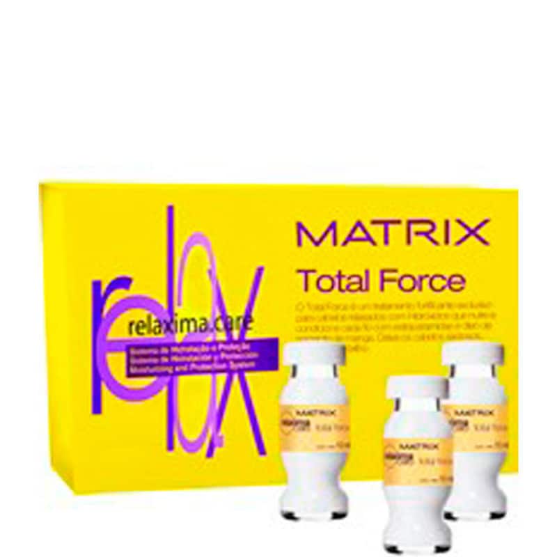 Matrix Relaxima.Care Total Force - Ampola de Tratamento 12x10ml