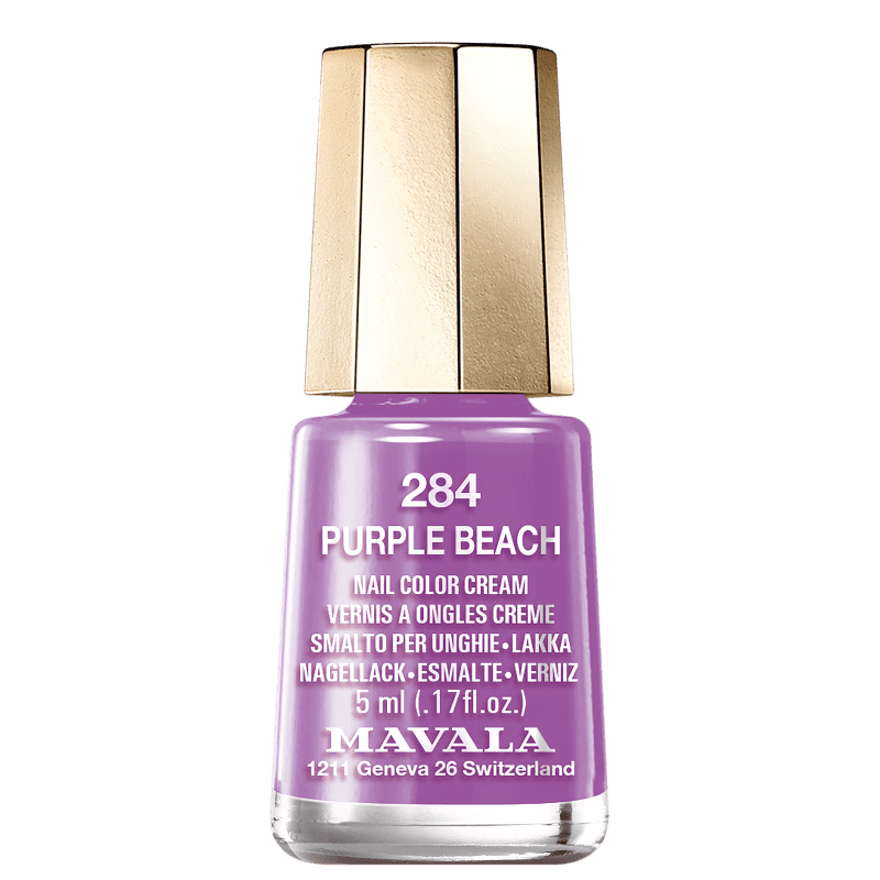 Mavala Mini Colours 284 Purple Beach - Esmalte Cremoso 5ml