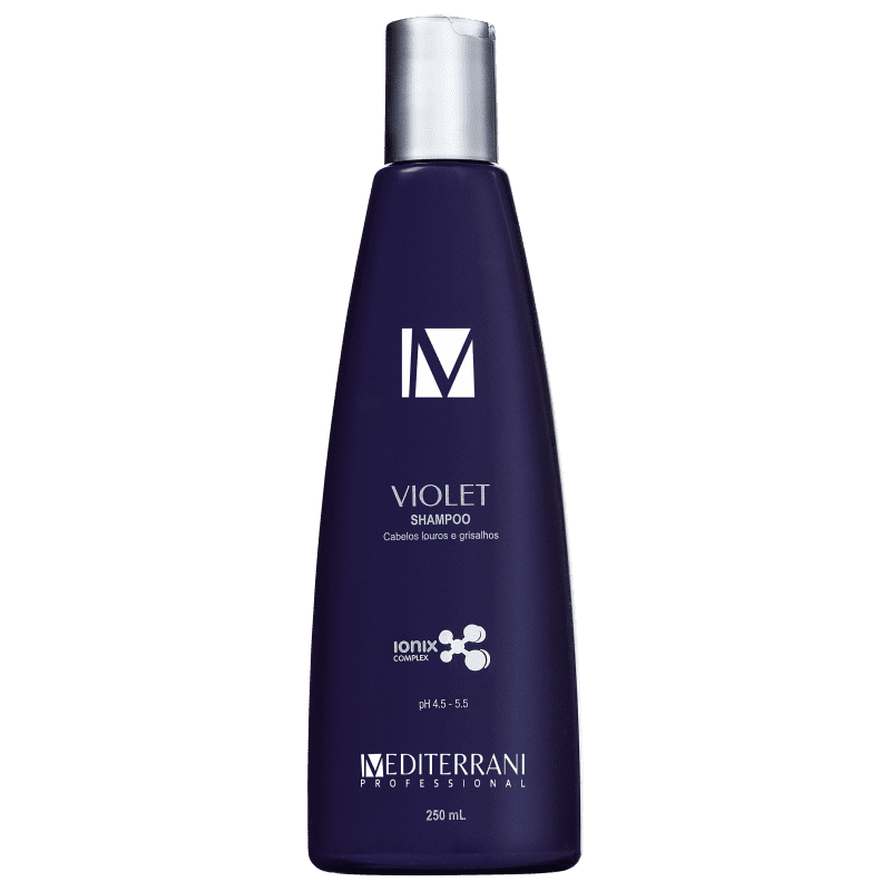 Mediterrani Violet Ionixx - Shampoo Desamarelador 250ml