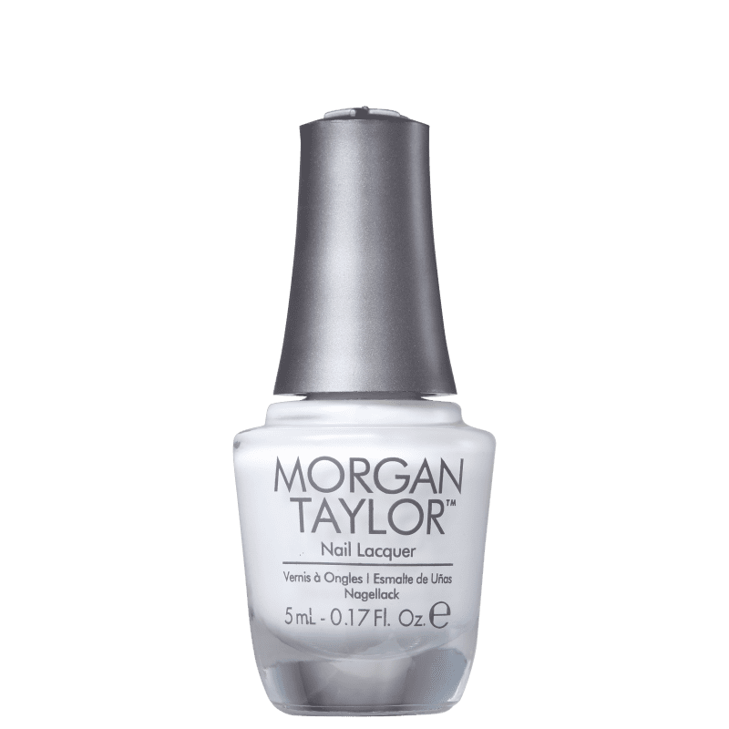 Morgan Taylor Mini All White Now 01 - Esmalte Cremoso 5ml
