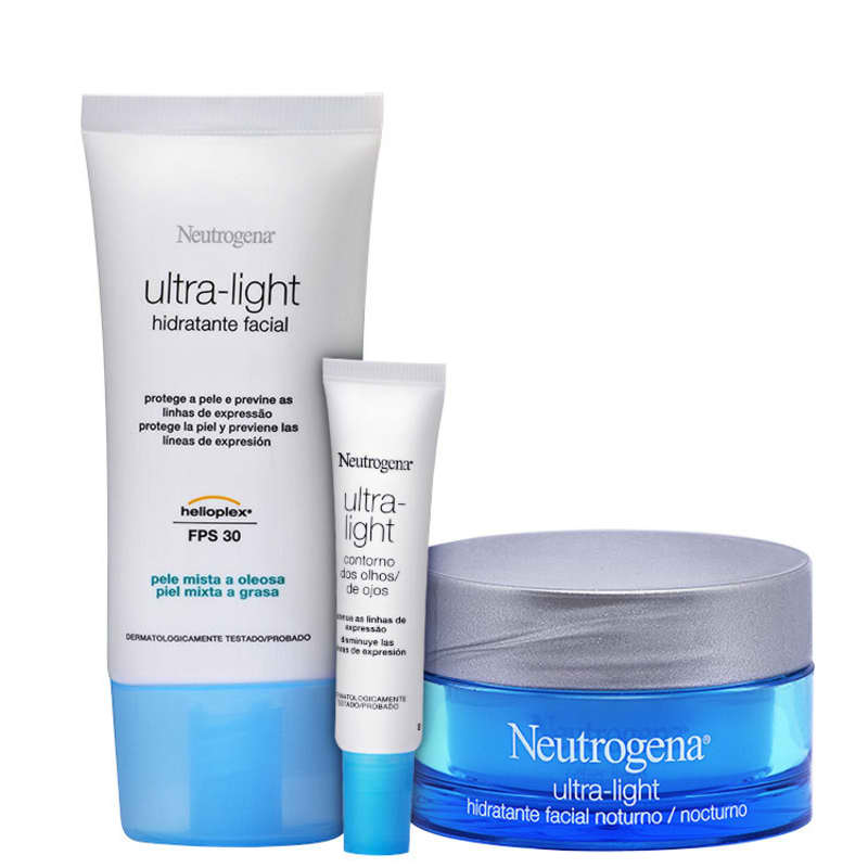 Neutrogena Ultra-Light - Trio de Tratamento (3 Produtos)