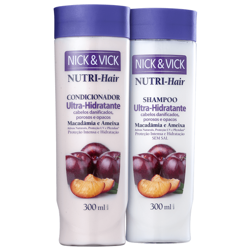 Kit Nick & Vick NUTRI-Hair Ultra-Hidratante (2 Produtos)