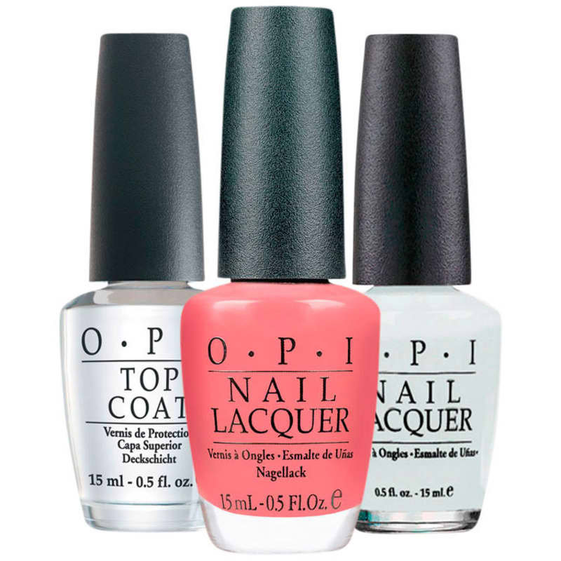 OPI Coat To Bora Bora Snow Kit (3 Produtos)