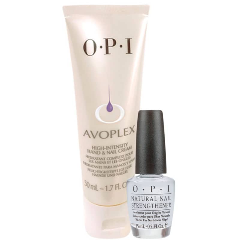 OPI Creme Intensivo Avoplex + Natural Strengthener Kit (2 Produtos)