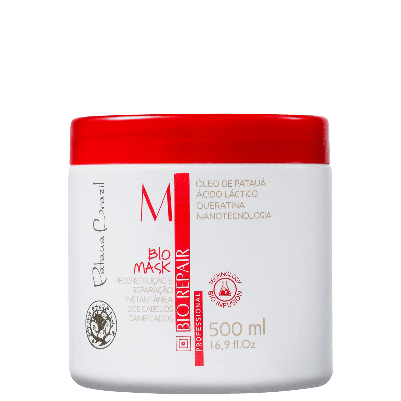 Pataua Brazil Bio Repair - Máscara de Reconstrução 500ml