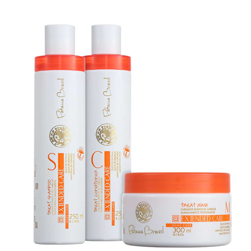 Kit Pataua Brazil Extended Care Treat (3 Produtos)