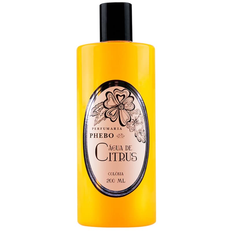 Água de Citrus Phebo Eau de Cologne - Perfume Unissex 200ml