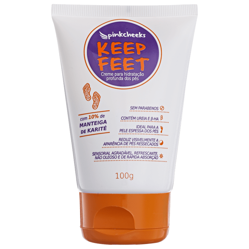 Pink Cheeks Keep Feet - Creme para os Pés 100g