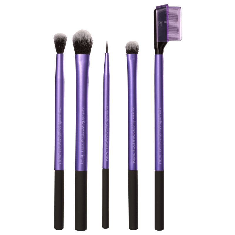 Real Techniques Kit de Pincéis Enhanced Eye (5 produtos)