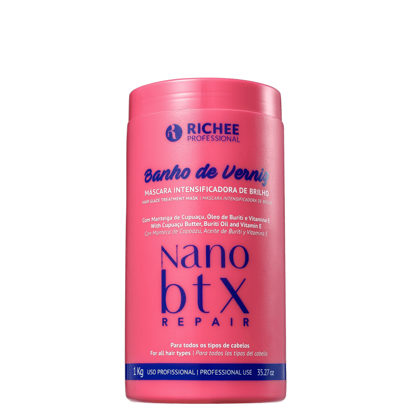 Richée Professional Nano Botox Repair Banho de Verniz - Máscara Capilar 1000g