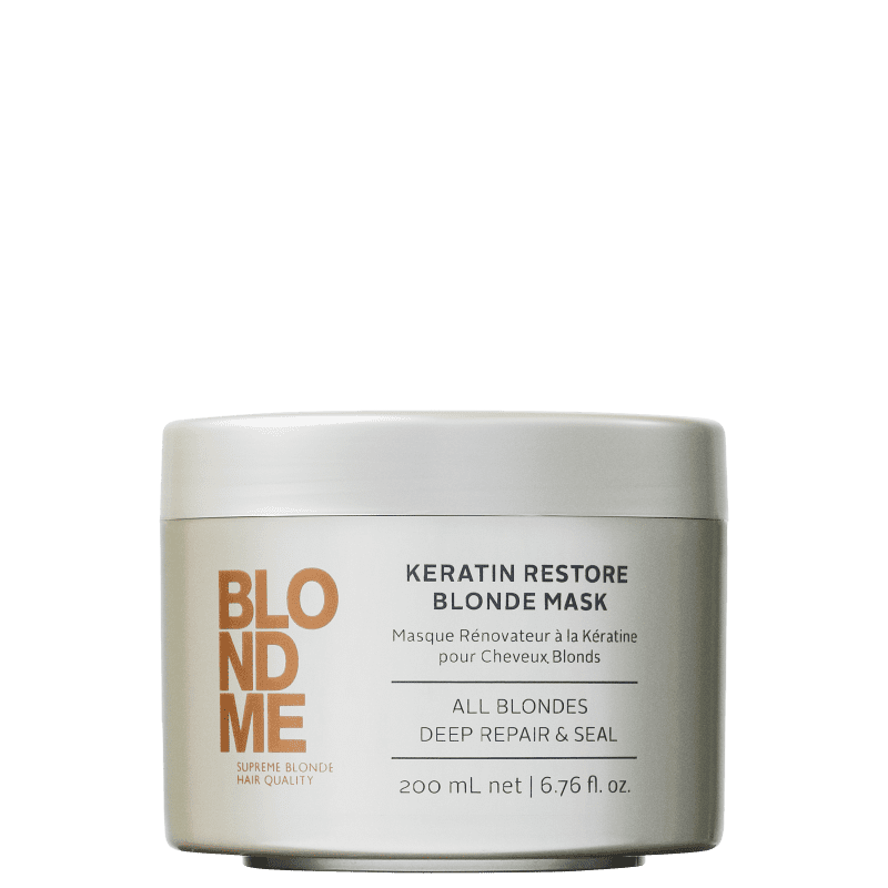 Schwarzkopf Professional BlondMe Keratin Restore - Máscara de Reconstrução 200ml