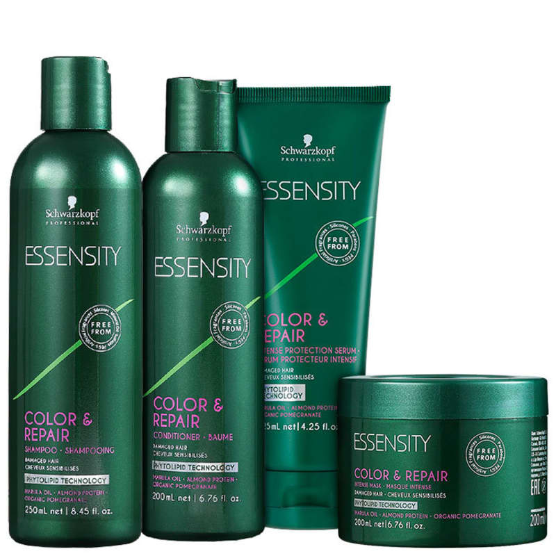 Kit Schwarzkopf Professional Essensity Color & Repair Intense Protection (4 Produtos)