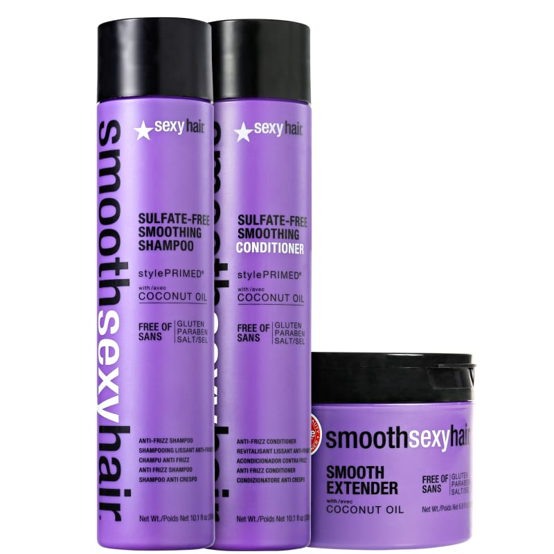 Kit Sexy Hair Smooth Tratamento Liso Perfeito (3 Produtos)