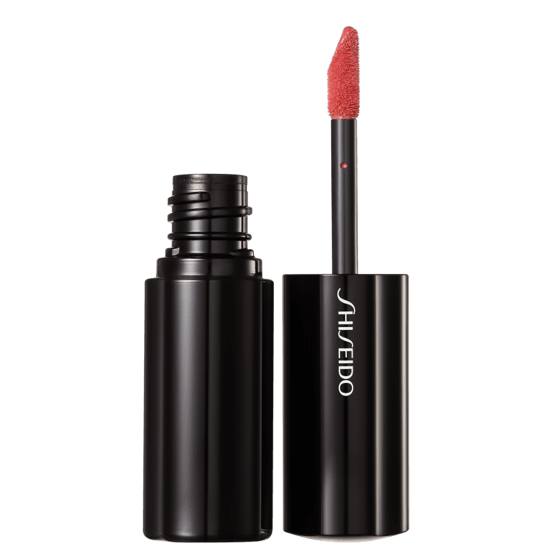 Shiseido Lacquer Rouge RD314 Deep Coral - Batom Líquido Espelhado 6ml
