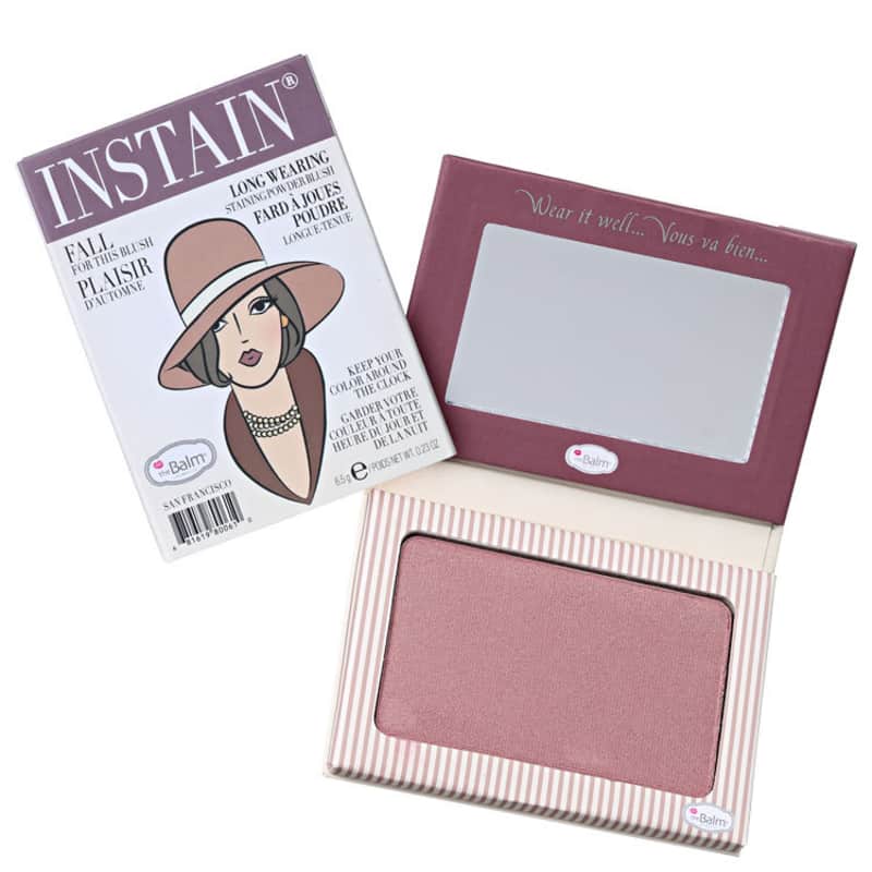 the Balm Instain Pinstripe (Plum) - Blush Luminoso 5,5g