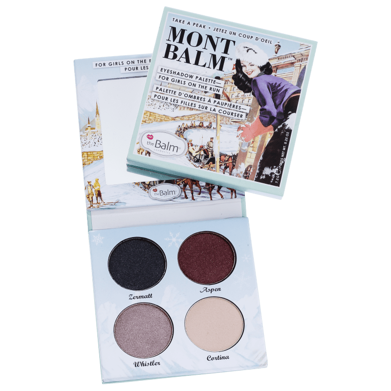 the Balm Mont Balm Eyeshadow Palette - Quarteto de Sombras 7.2g