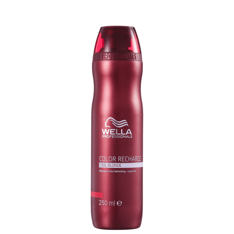 Wella Professionals Color Recharge Cool Blonde - Shampoo Desamarelador 250ml