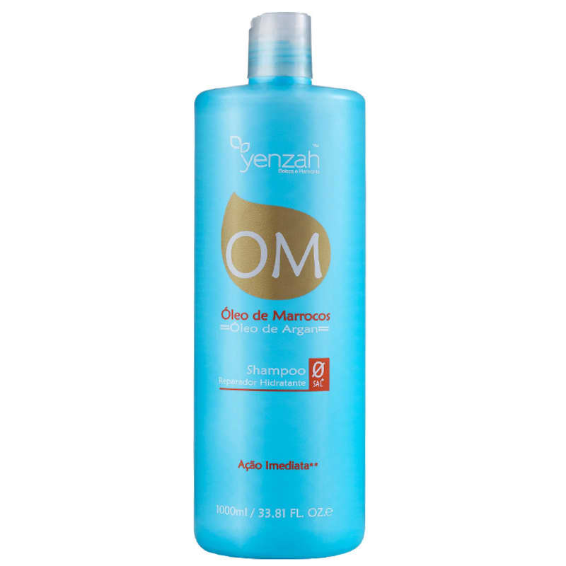 Yenzah OM Óleo de Marrocos Reparador Hidratante - Shampoo 1000ml