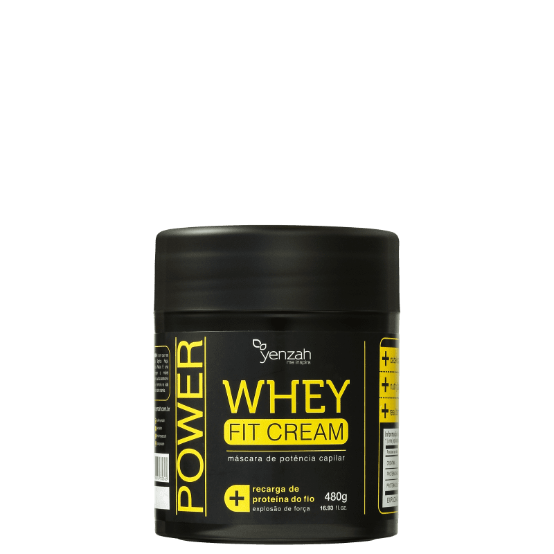 Yenzah Power Whey Fit Cream - Máscara Capilar 480g