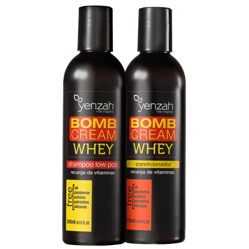 Kit Yenzah Power Whey Bomb Cream Duo (2 Produtos)