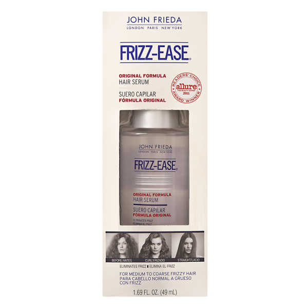 John Frieda FrizzEase Hair Serum Original Formula for Dry/FrizzProne